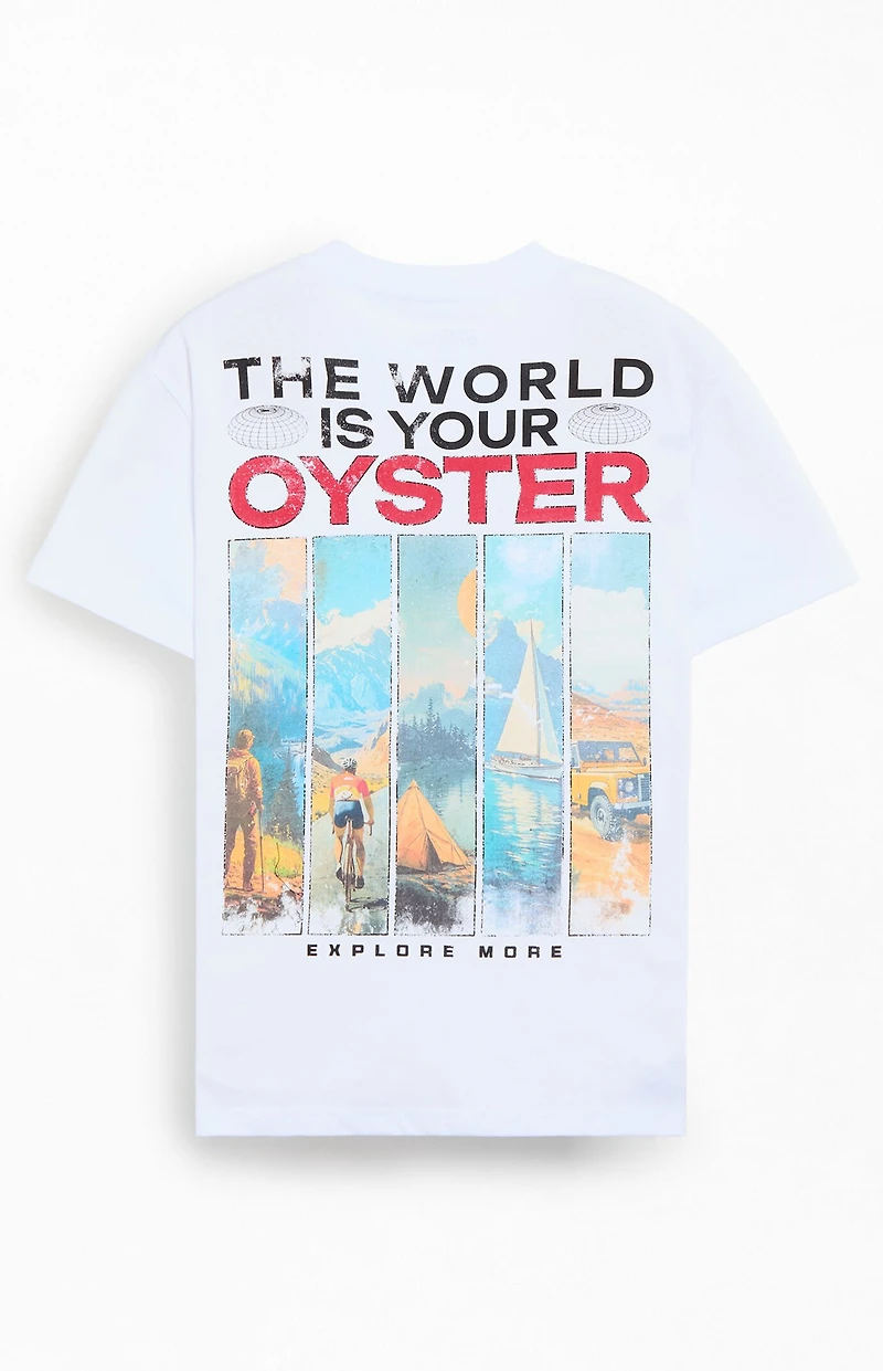 Oyster EXPEDITION The World Is Your T-Shirt