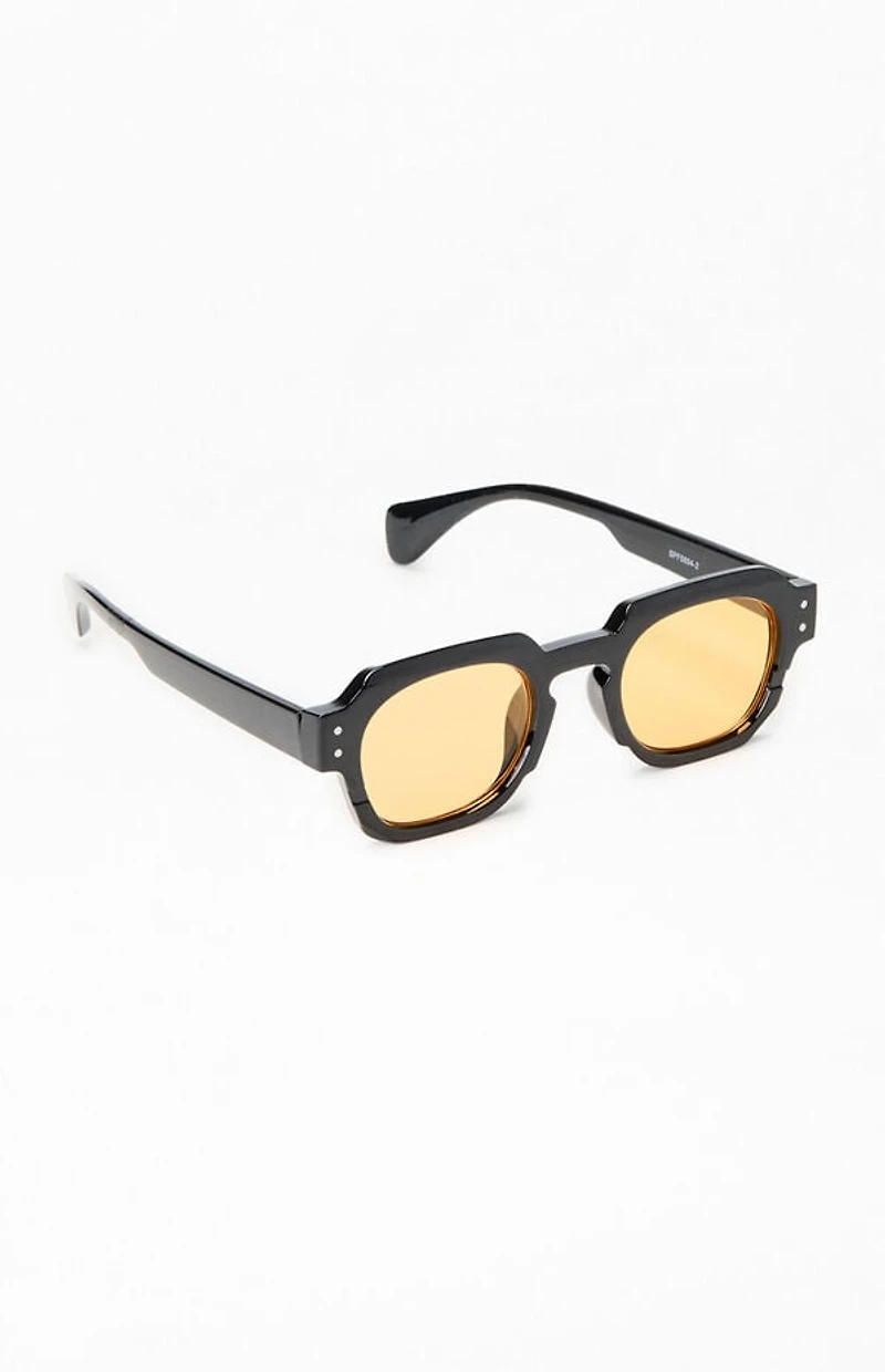 Pacsun Calvin Black Square Sunglasses