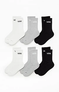 Vans Kids 6-Pack Classic Crew Socks