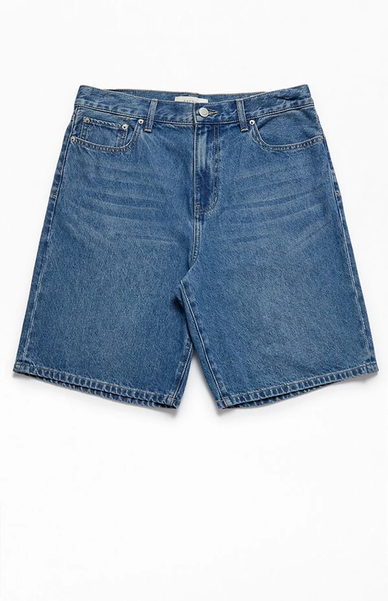 Pacsun Medium Indigo Baggy Denim Shorts