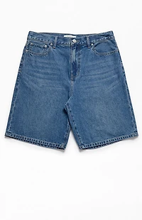 Pacsun Medium Indigo Baggy Denim Shorts