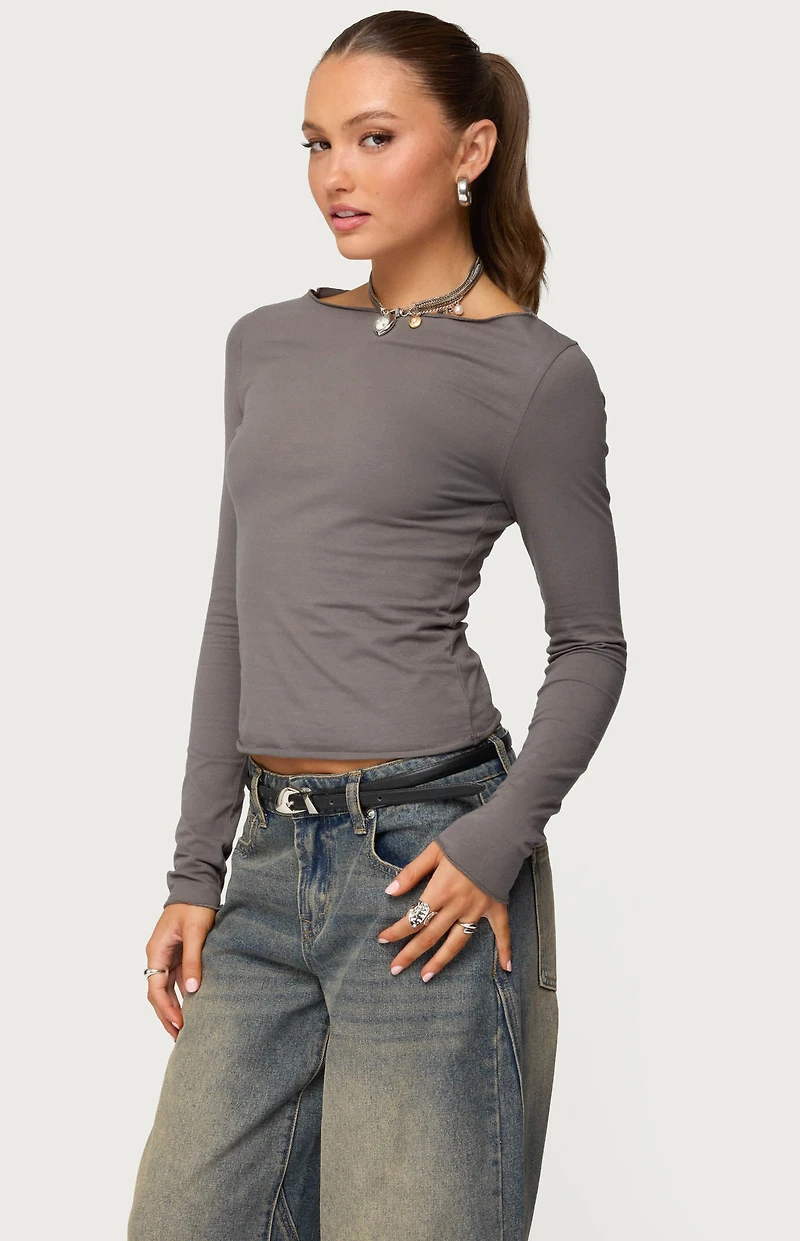 Edikted Nico Boat Neck Top