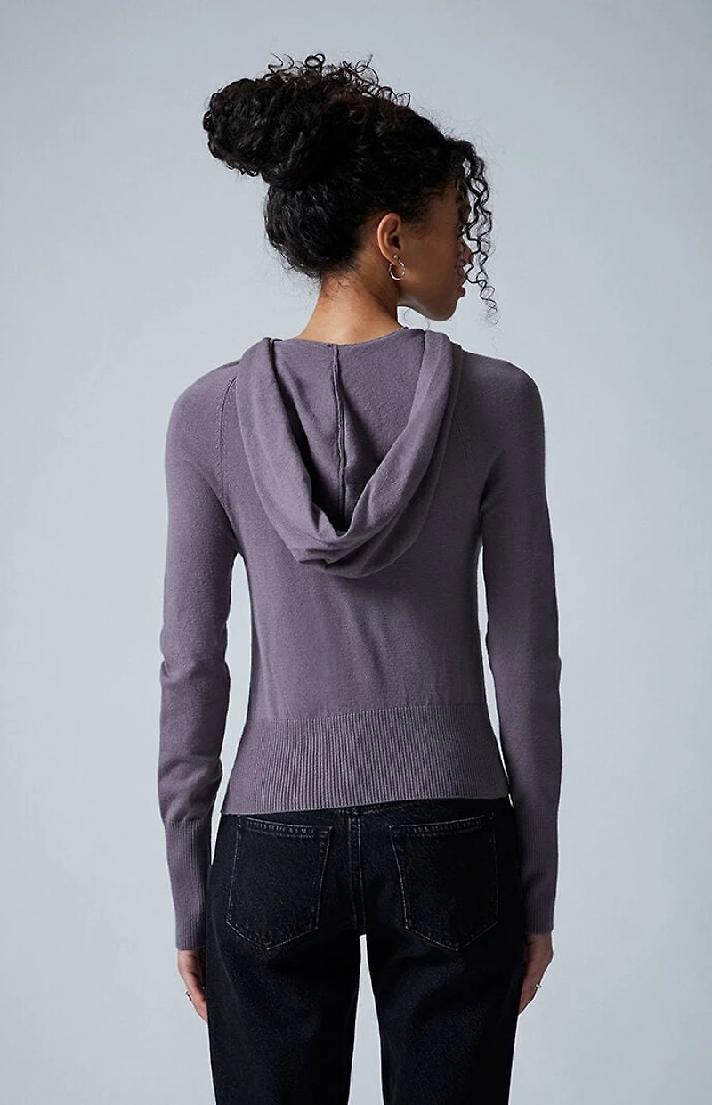 Third Charm Riley Knit Hoodie