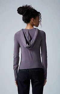 Third Charm Riley Knit Hoodie