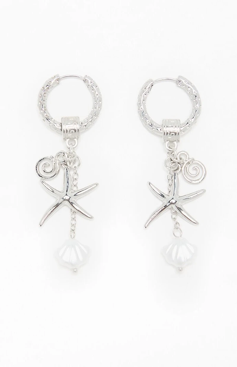 Pacsun Starfish Charm Earrings