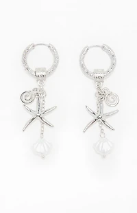 Pacsun Starfish Charm Earrings