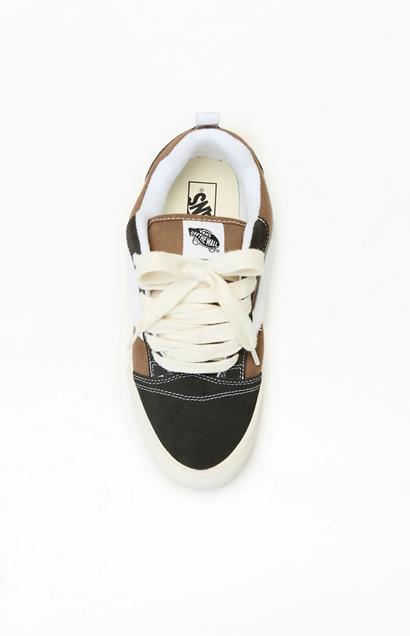 Vans Brown & Black Knu Skool Shoes