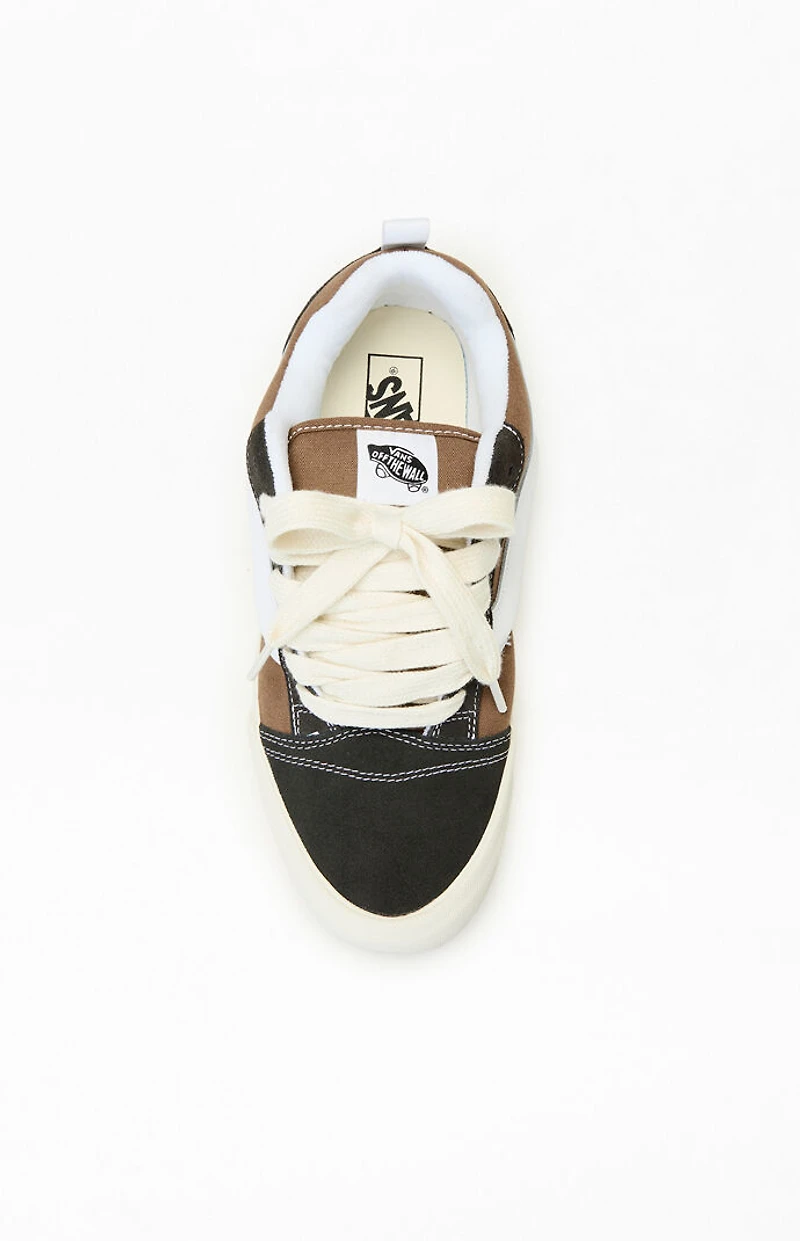 Vans Brown & Black Knu Skool Shoes