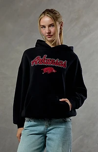 WILD COLLECTIVE Arkansas Razorbacks Embroidered Hoodie