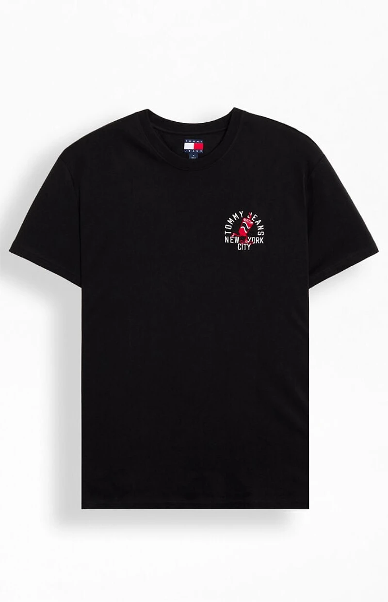 Tommy Jeans New York City Motif Embroidered T-Shirt