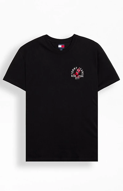 Tommy Jeans New York City Motif Embroidered T-Shirt