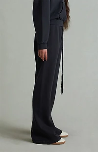 Fear of God ESSENTIALS Women's Vintage Black Fleece Flare Sweatpants