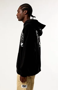 PLAY PALM ANGELS Typographic Logo Oversized Hoodie