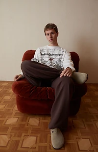 Pacsun Western Cropped Long Sleeve T-Shirt