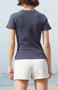 John Galt Dark Blue Jasmine T-Shirt