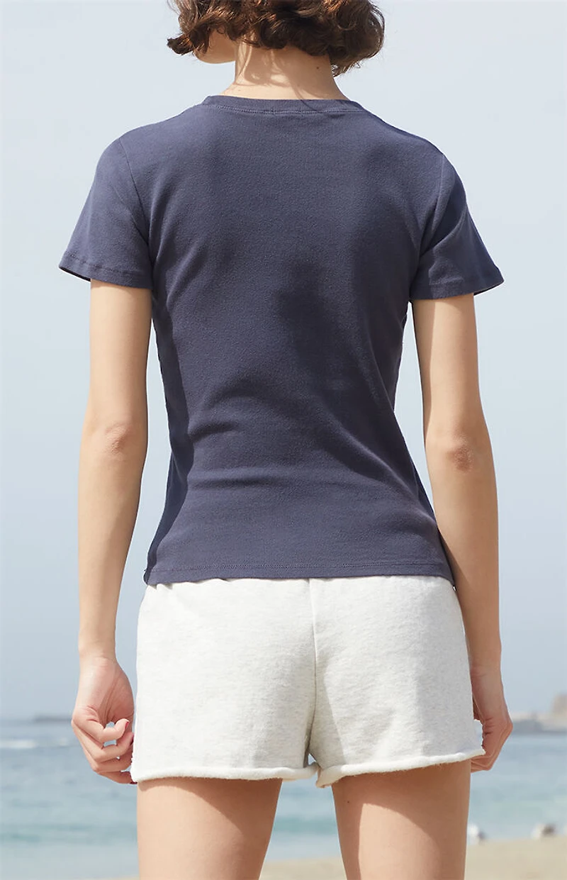 John Galt Dark Blue Jasmine T-Shirt