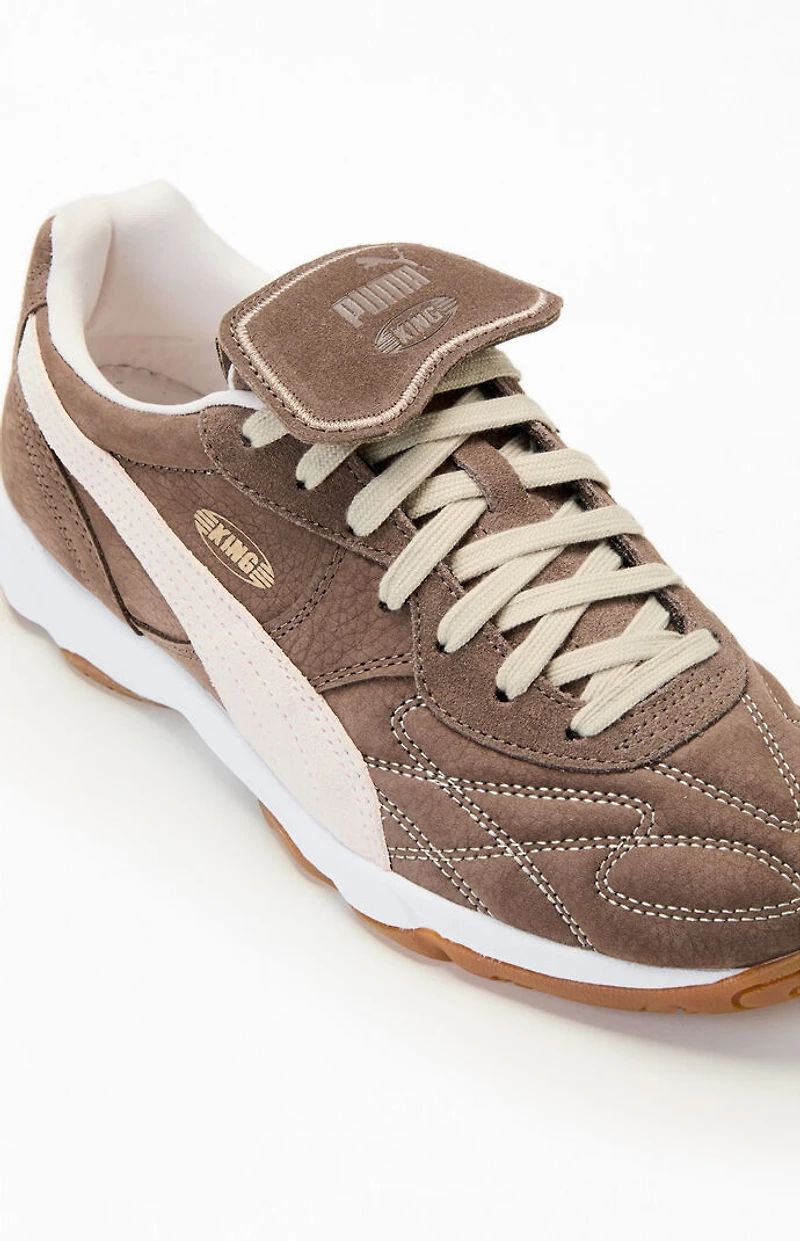 Puma Women's Brown King Indoor Sneakers