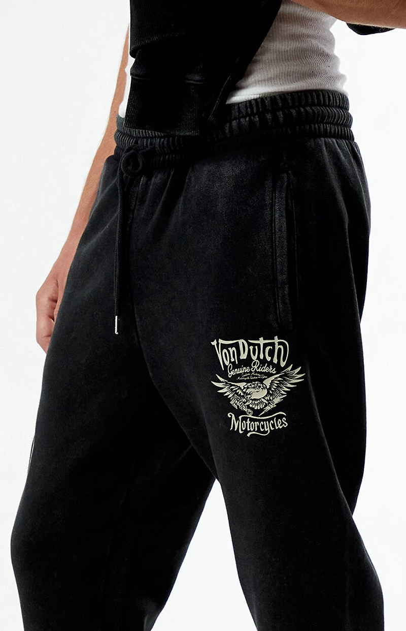 Von Dutch Moto Straight Leg Sweatpants