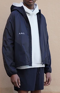 A.R.C. Active Black Performance Hooded Jacket