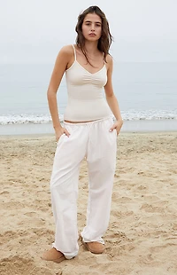 John Galt Light Pink Archie Tank Top