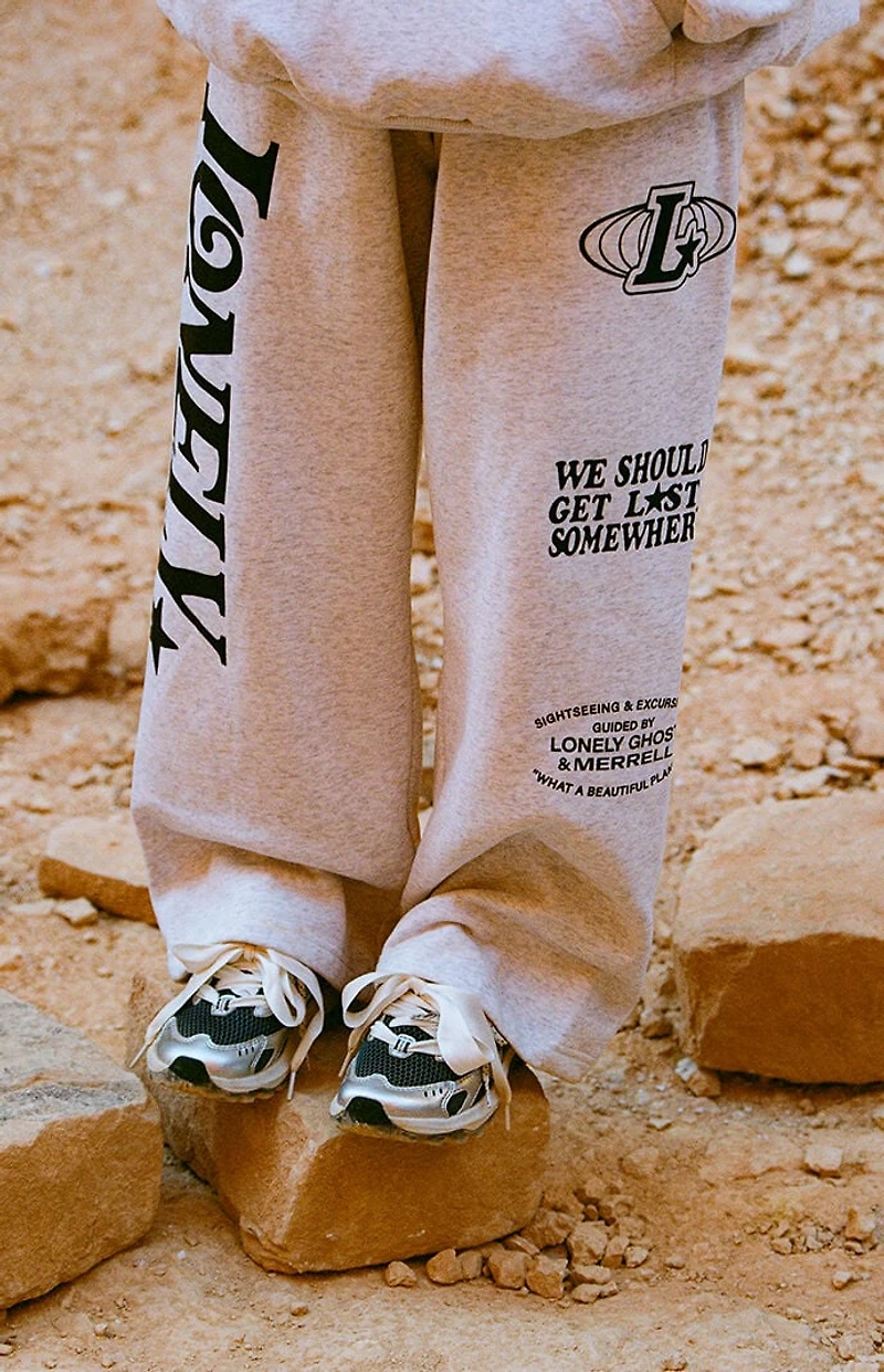 LONELY GHOST x Merrell Get Lost Somewhere Baggy Sweatpants