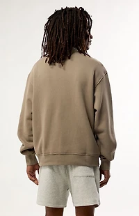MUSEUM OF PEACE & QUIET Signature Quarter Zip Sweatshirt