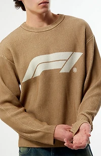 Formula 1 x Pacsun Ribbed Knit Crew Neck Sweater