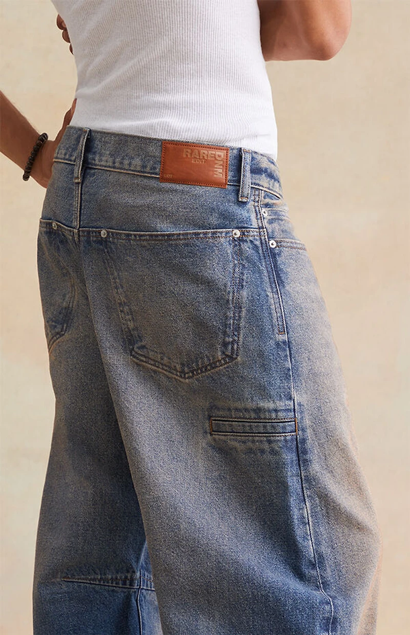 RARE DNM EDIT Tinted Dart Baggy Barrel Jeans