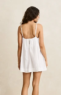 Rhythm White Essential Mini Dress