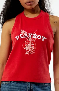 Playboy By PacSun Fill Bunny Tank Top