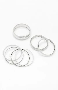 Pacsun Cleo Metal Bangle Set