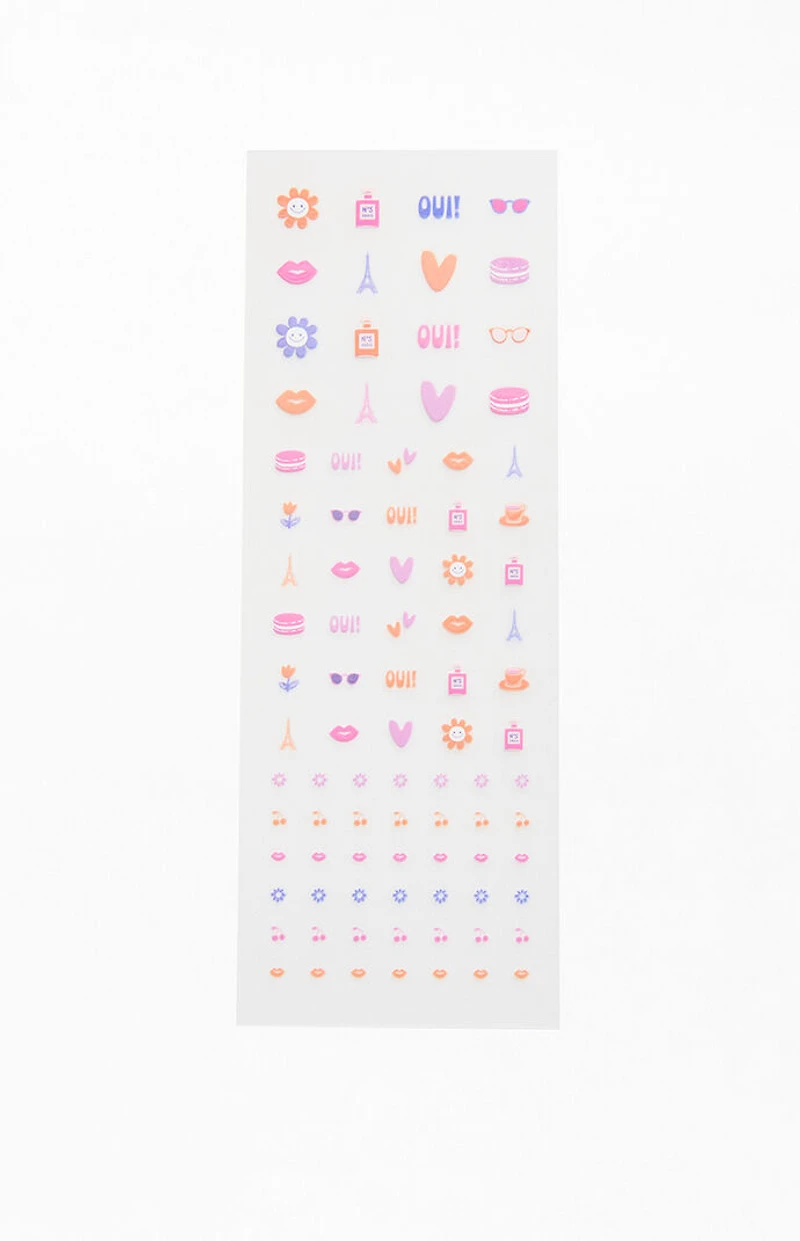 Studio Oh French Adventure Nail Stickers