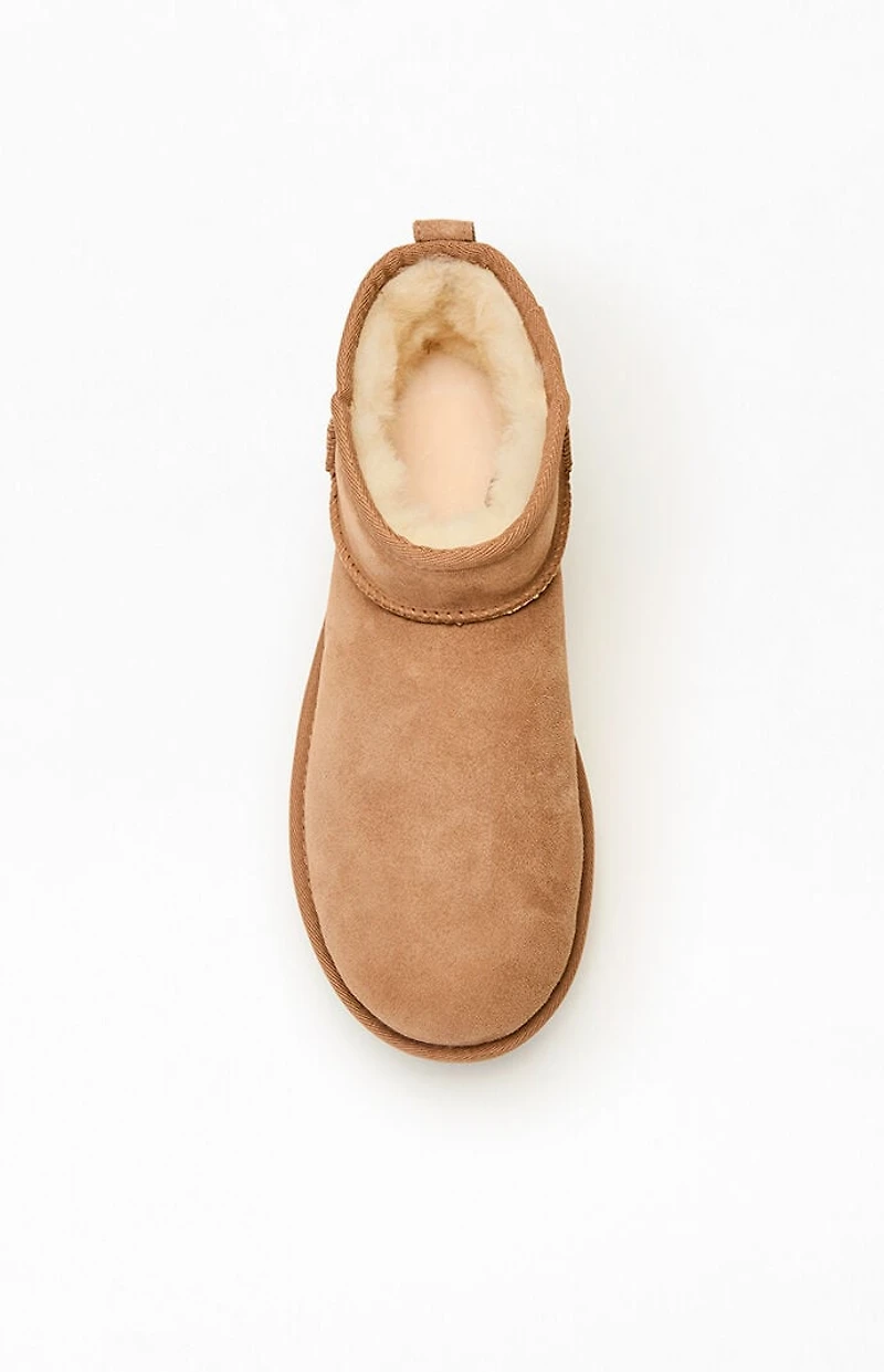 UGG Women's Brown Classic Ultra Mini Boots