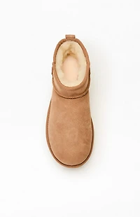 UGG Women's Brown Classic Ultra Mini Boots