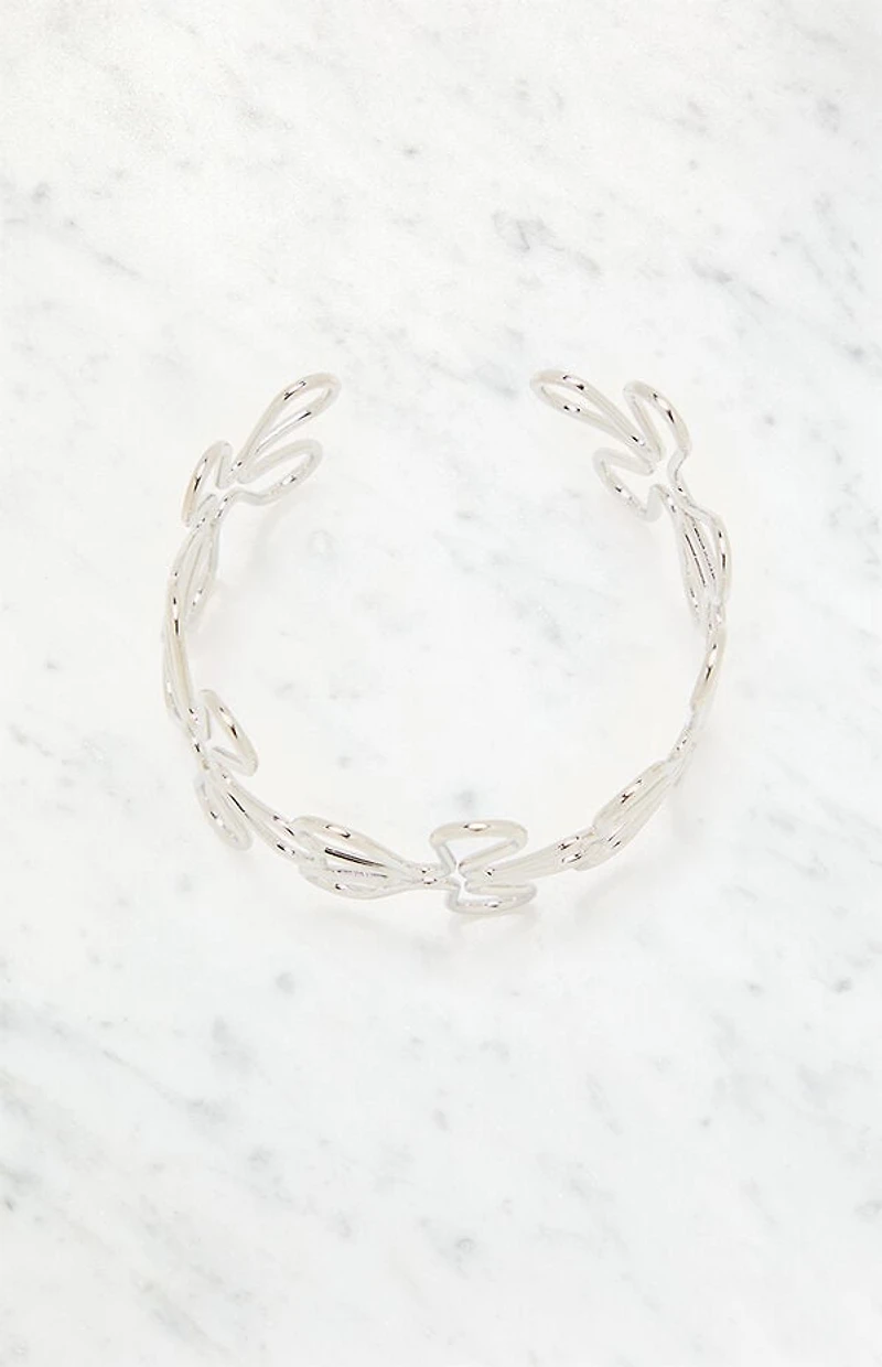 LA Hearts Flower Ear Cuff
