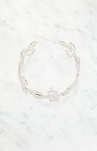LA Hearts Flower Ear Cuff