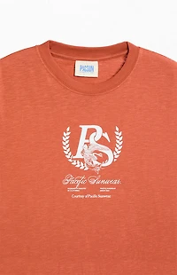 Pacsun Collegiate Crest Logo T-Shirt