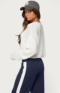Edikted Leta Knit Long Sleeve Top