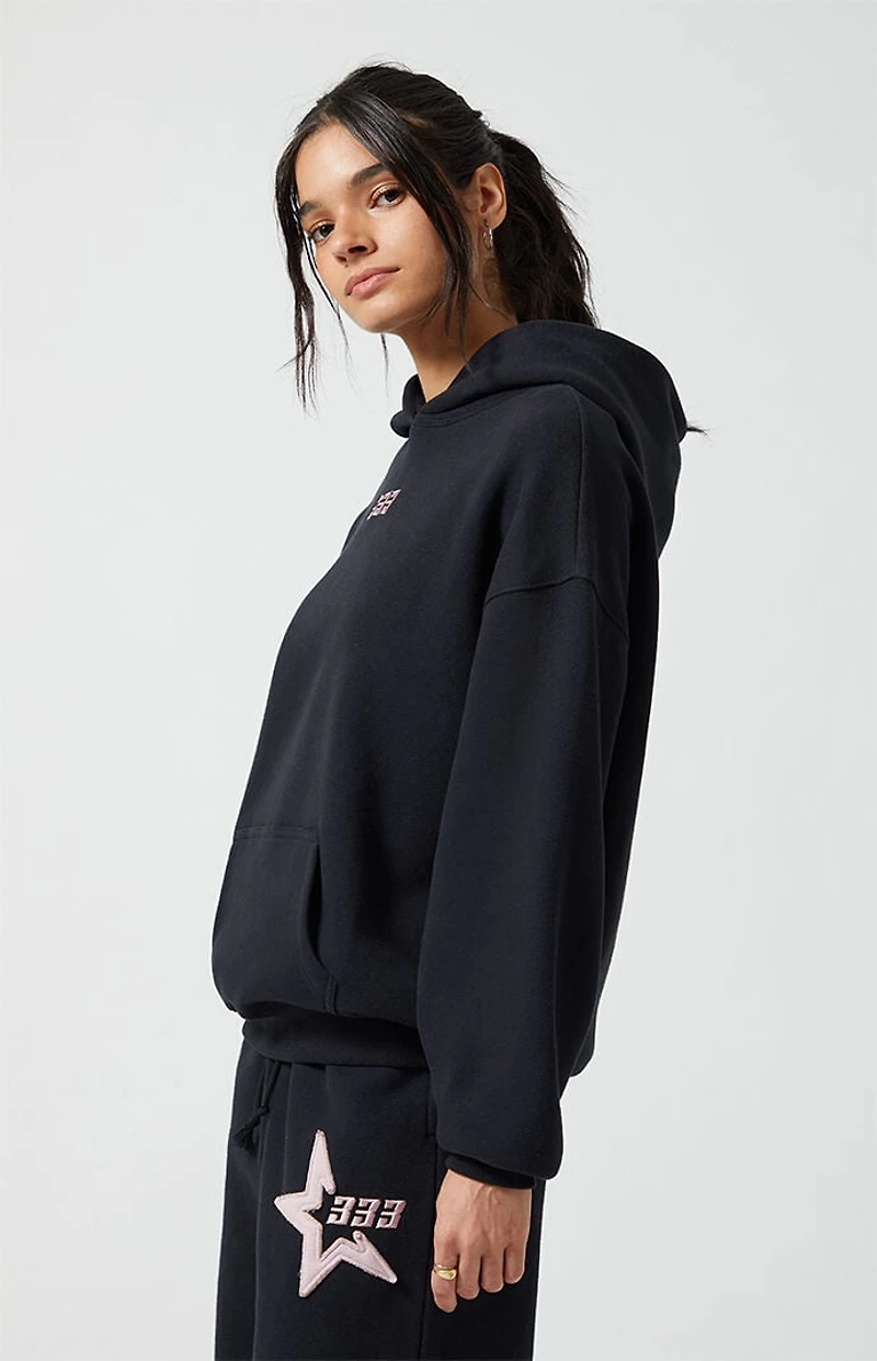 Pacsun 333 Charm Embroidered Hoodie