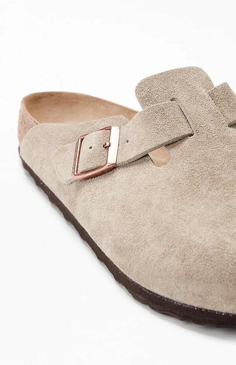 Birkenstock Boston Soft Footbed Clog Taupe