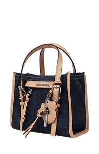 True Religion Denim Dangle Mini Tote Bag
