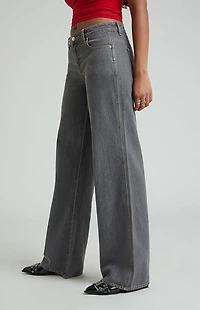 Pacsun Casey Low Rise Baggy Jeans Gray