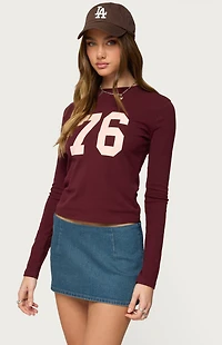 Edikted 76 Long Sleeve T-Shirt