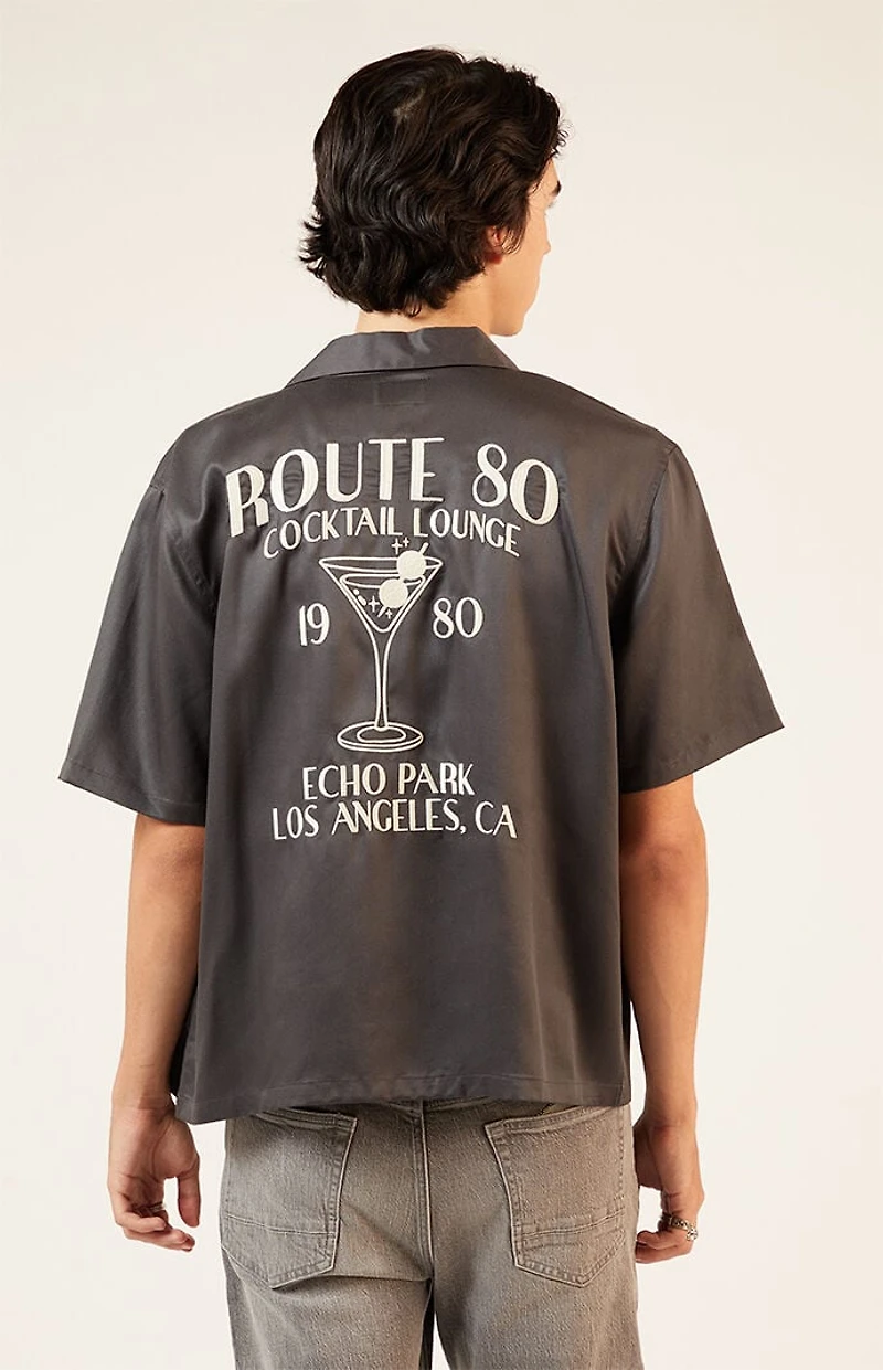 Pacsun Route 80 Oversized Camp Shirt