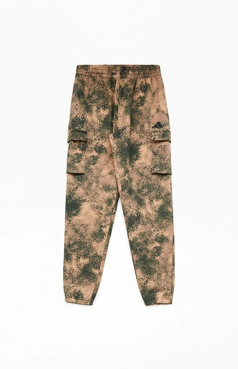 adidas Kids AOP Woodland Camo Jogger Sweatpants