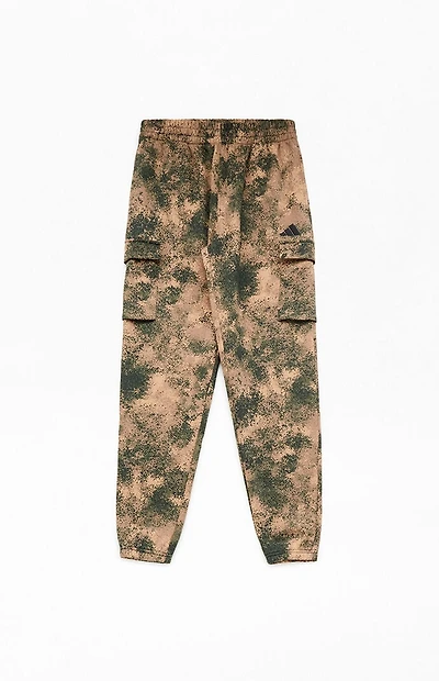 adidas Kids AOP Woodland Camo Jogger Sweatpants