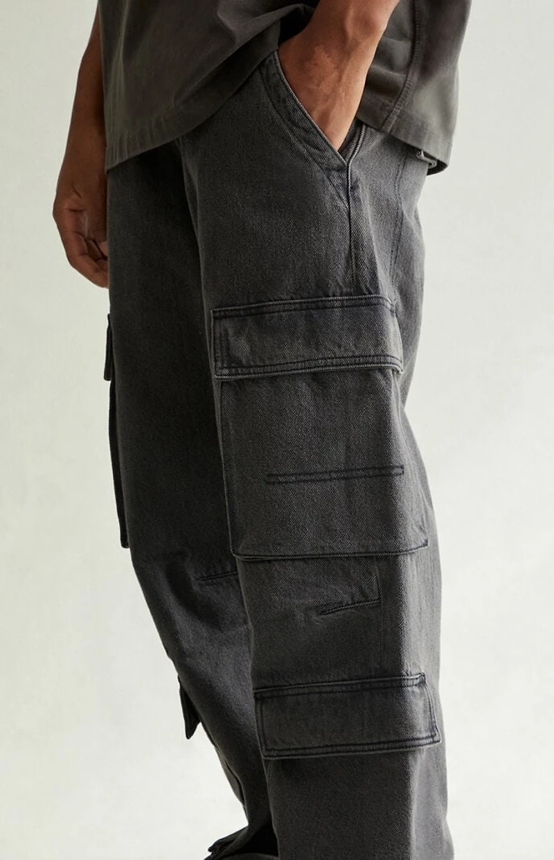 Pacsun Dylan Baggy Jeans Cargo Black