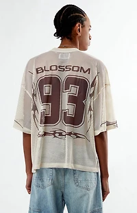 Pacsun Midnight 93 Cream Mesh Jersey
