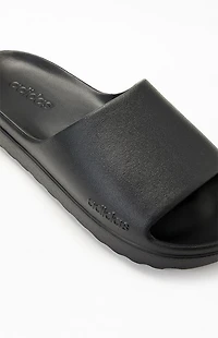 adidas Black Adilette Lumia Slides