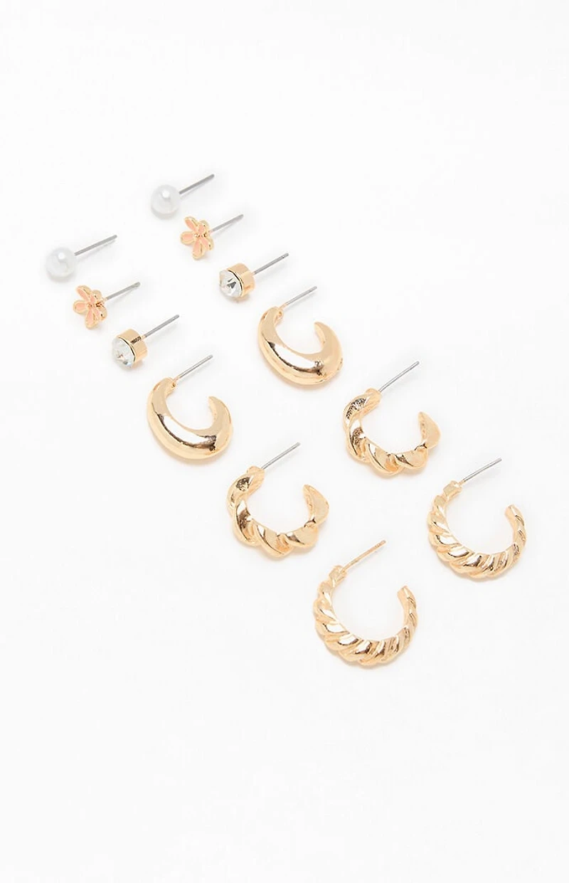 LA Hearts 6 Pack Catalina Earrings